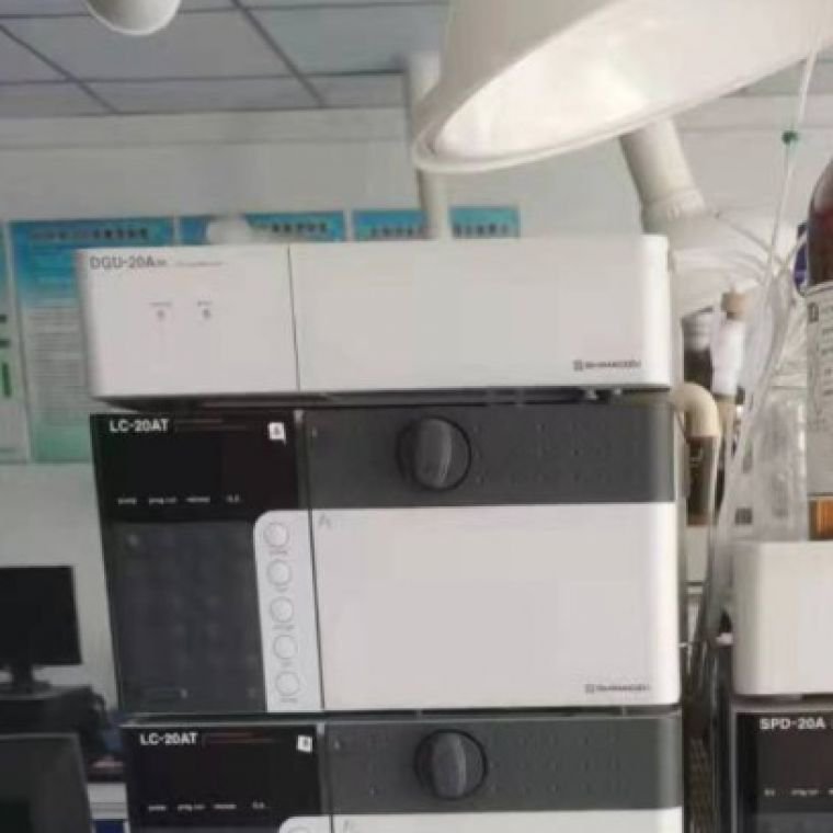 新来一套二手岛津LC-20A自动进样配置液相色谱仪